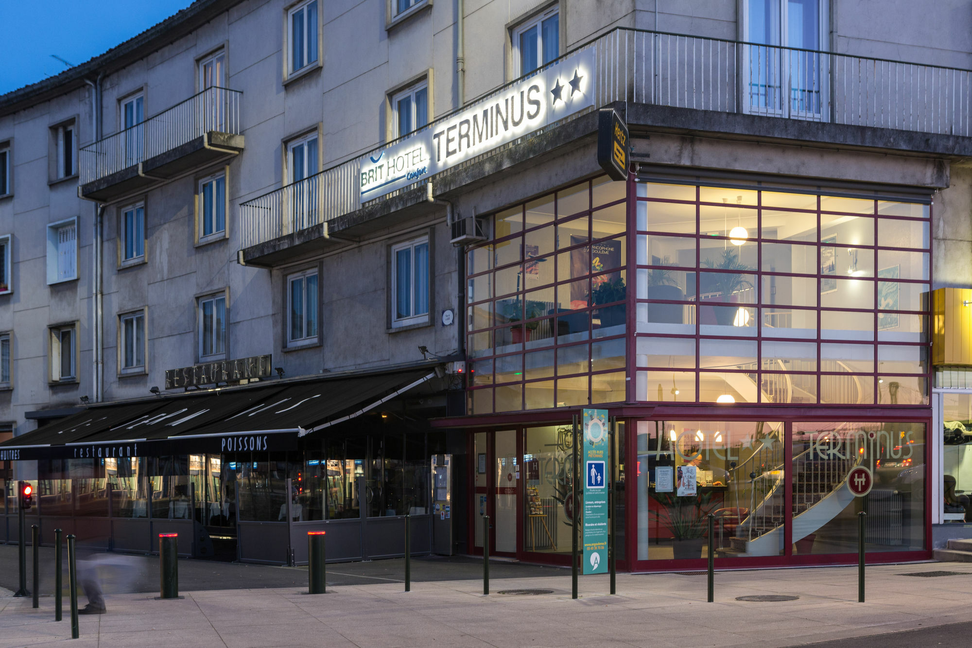 Brit Hotel Terminus Ангулем Экстерьер фото