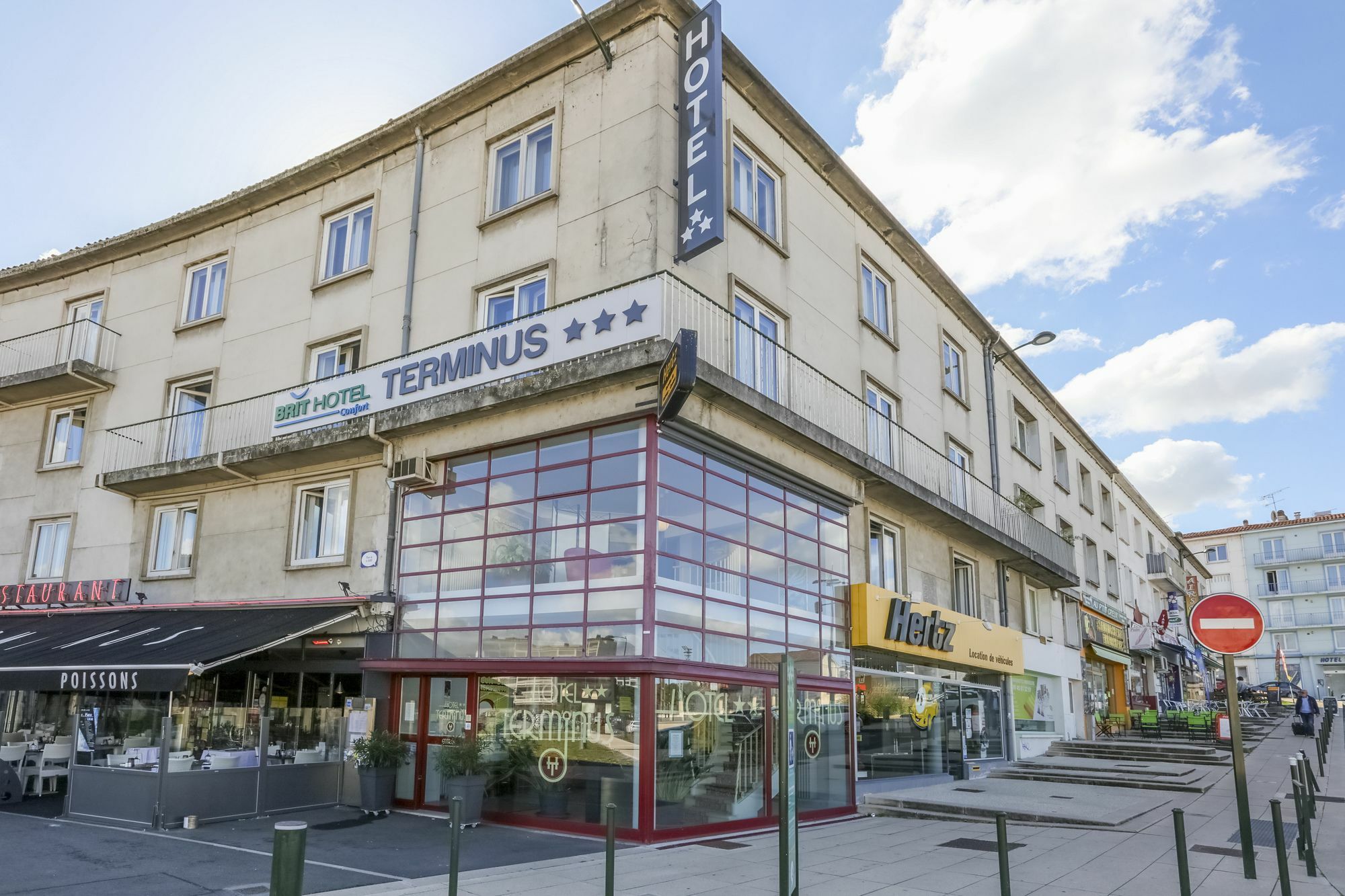 Brit Hotel Terminus Ангулем Экстерьер фото